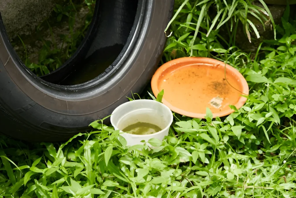 Prevent mosquito breeding